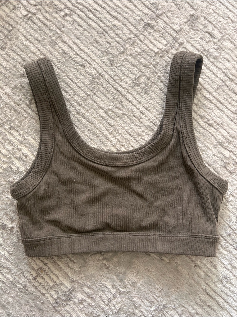 Alo Ribbed Sports Bra